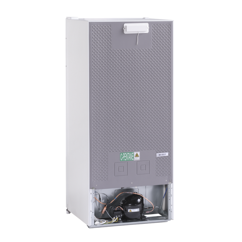 Scandomestic frittstående fryseskap hvit 126 cm FRF145WE