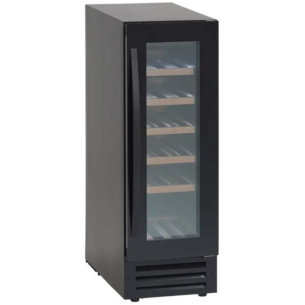 Scandomestic vinskap 1 sone sort med plass til 18 flasker SV 19 B