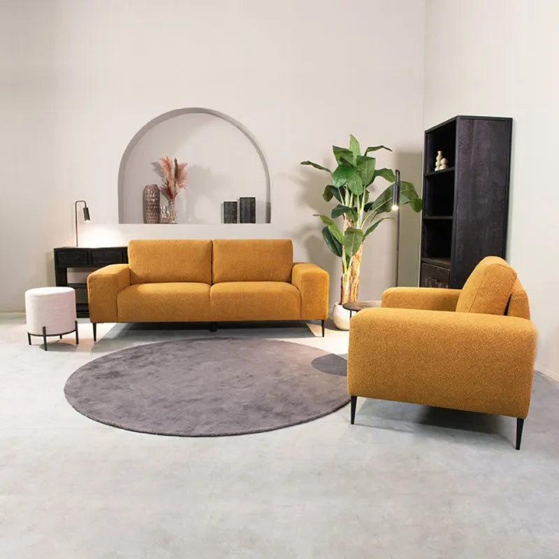 Trend Collection sofa 3 seter Ferraro ocher MS-81.006