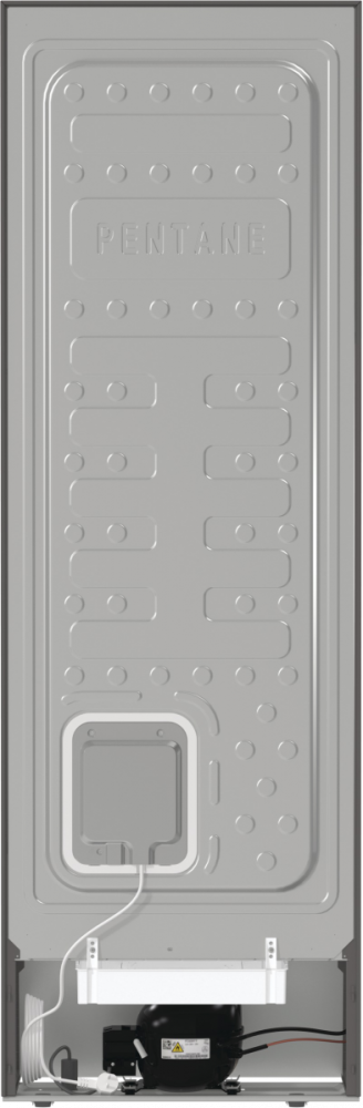 Gorenje fryseskap stål farge 185 cm No Frost FN619DAXL6