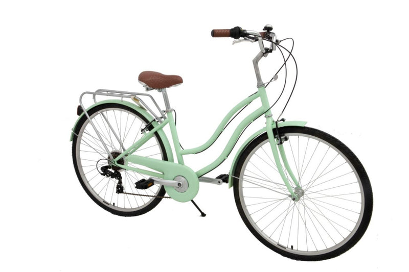 Phoenix City Breeze damesykkel med 7 gir grønn