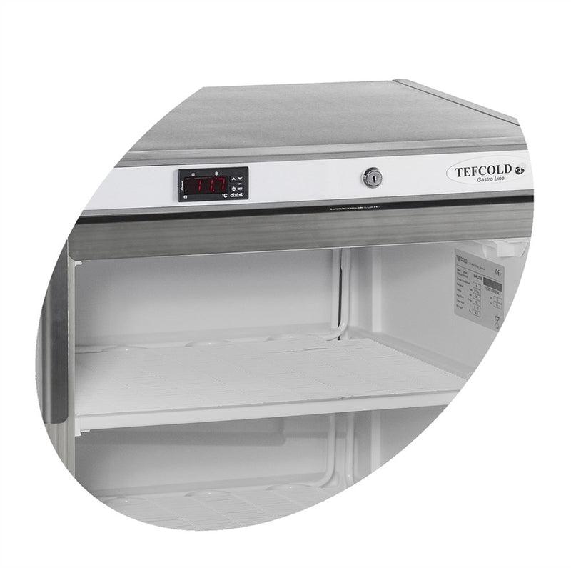 Tefcold Display Fryseskap Hvit - UF200SG