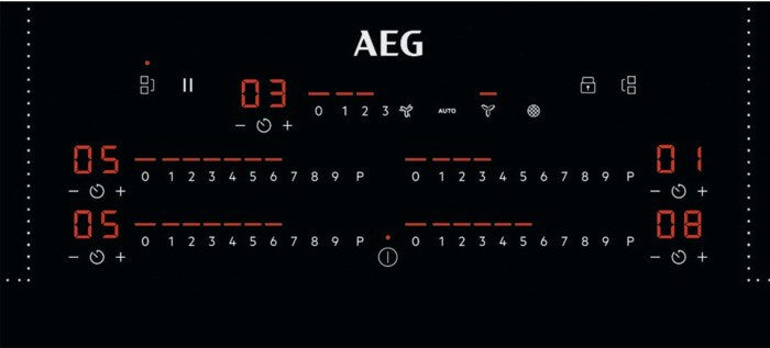 AEG Induksjonstopp med integrert ventilator 83 cm CCE84751CB