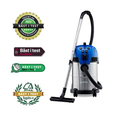 Nilfisk støvsuger MULTI II 30 T INOX VSC EU Testvinner