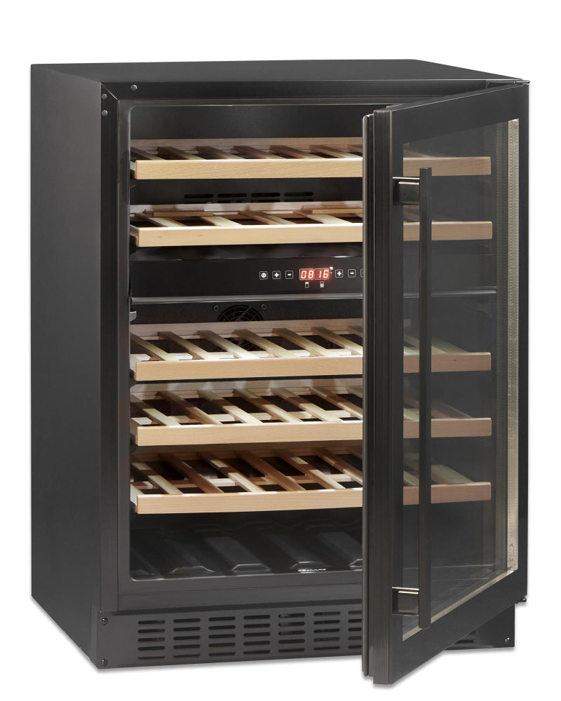 Gram vinkjøleskap sort 82 cm VS 54586-92 B