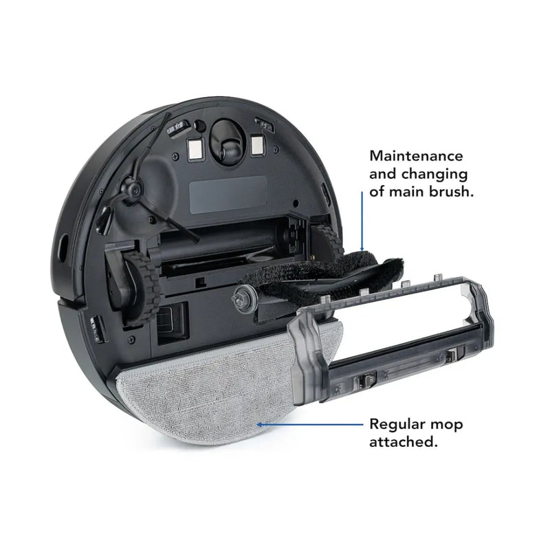 Wilfa Innobot robotstøvsuger RVC-D4000SL med tømmestasjon