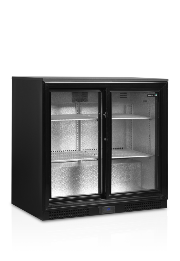 Tefcold barkjøleskap/backbar med skyvedører DB201S