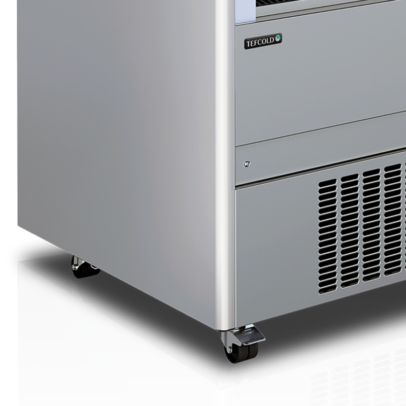 Tefcold MCX130M multideck displaykjøleskap i rustfritt stål