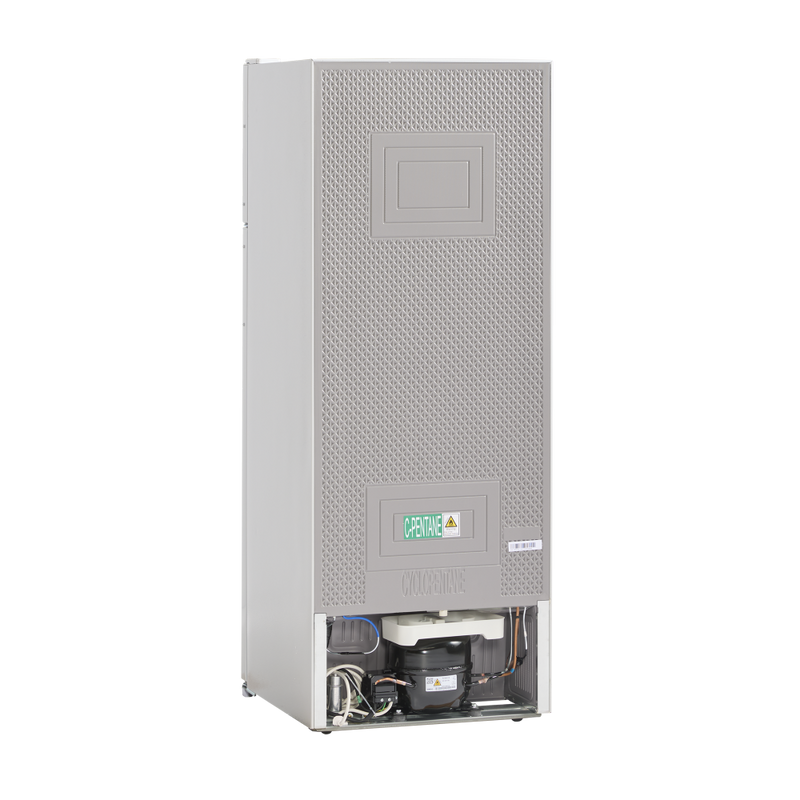 Scandomestic frittstående kjøl- og fryseskap hvit 143 cm CBF211WD