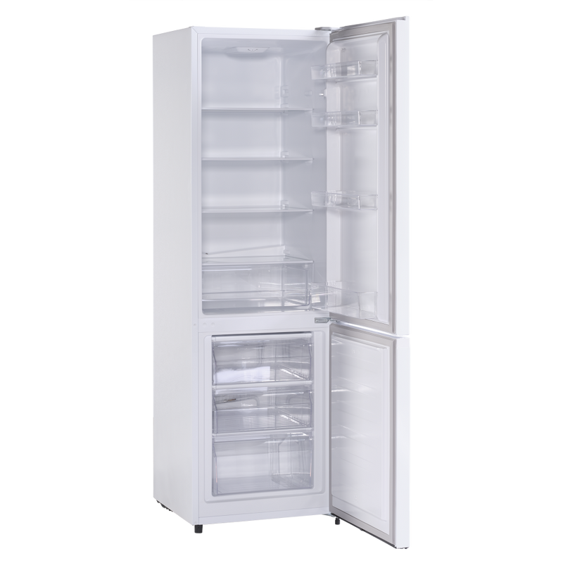 Scandomestic frittstående kombinert kjøl- og fryseskap hvit 180 cm CBF269WE