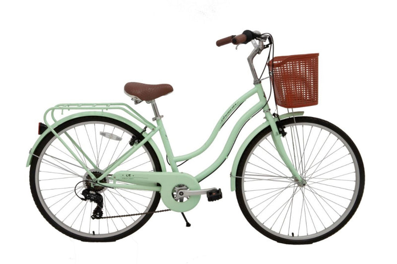 Phoenix City Breeze damesykkel med 7 gir grønn