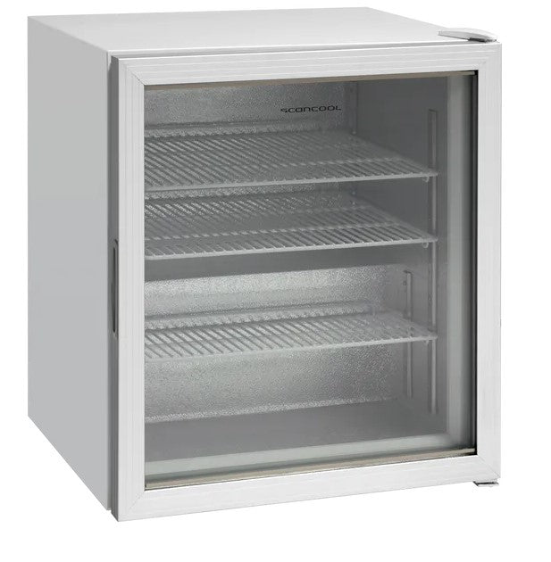 Scandomestic display fryseskap ltr 92 hvit SD 76 E