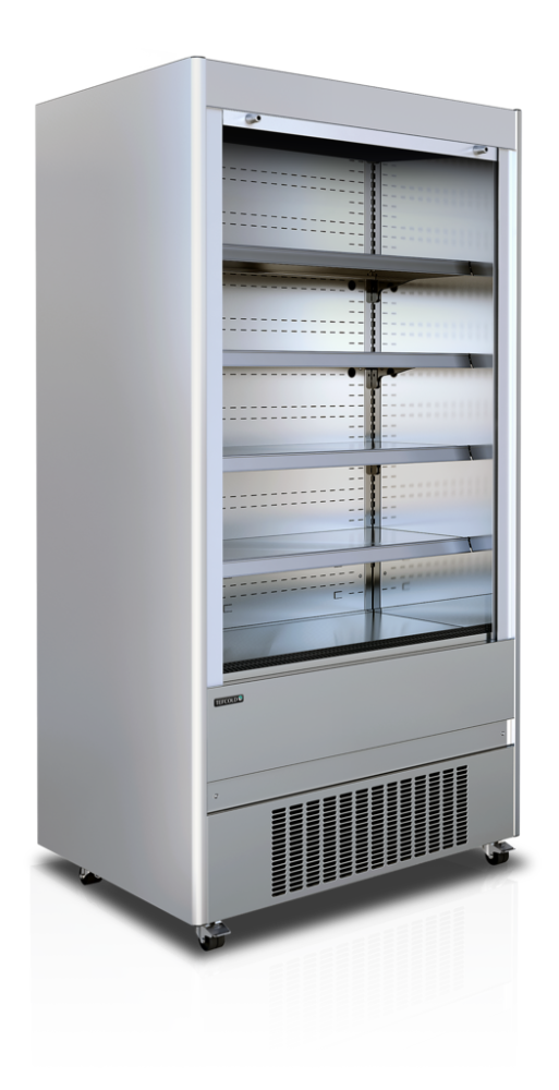 Tefcold MCX130M multideck displaykjøleskap i rustfritt stål
