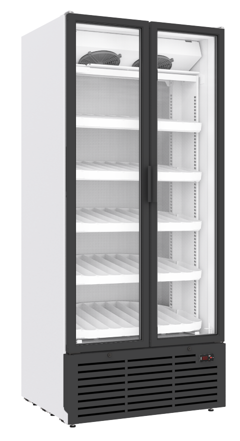 Vibocold display kjøleskap lett å fylle på sort 201 cm VD 890 EASYFILL