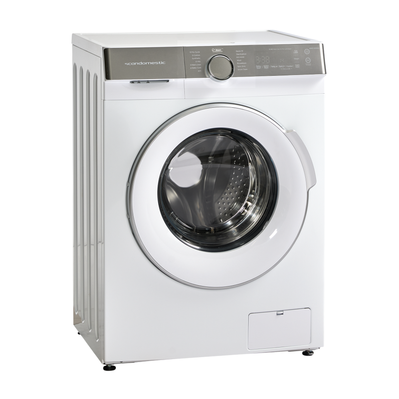 Scandomestic vaskemaskin hvit 8 kg 60 cm WMF1408WA