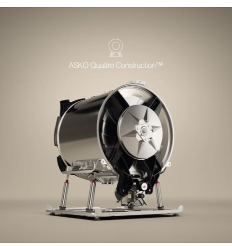 Asko Steel Seal™ Vaskemaskin 9 kg