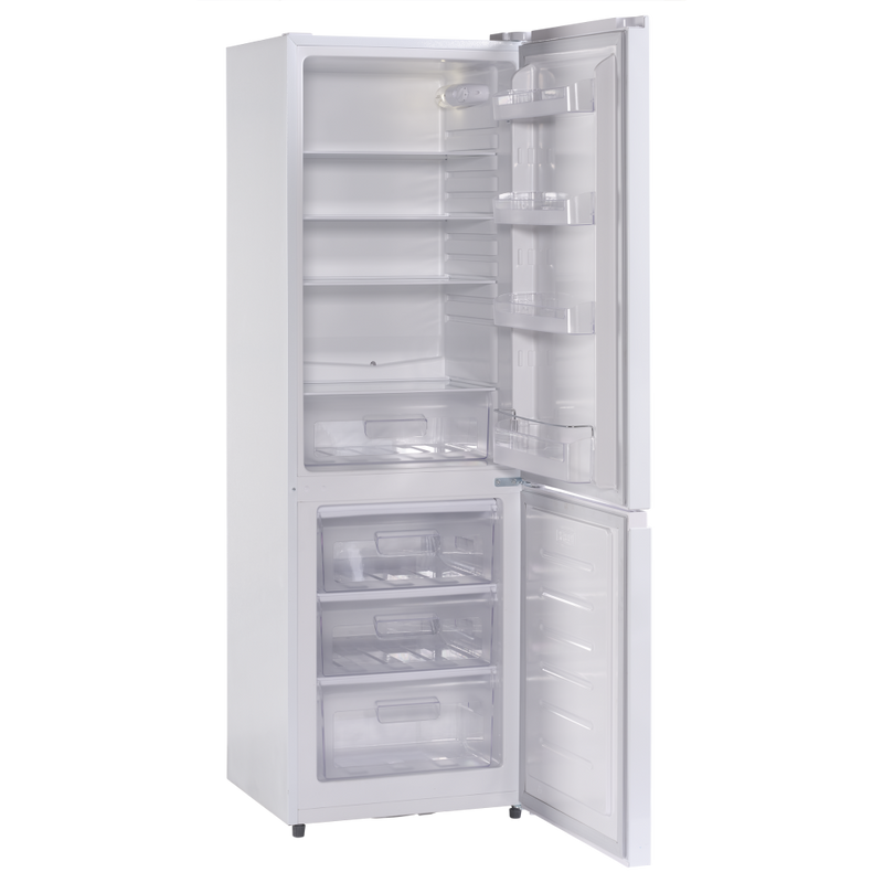 Scandomestic frittstående kombinert kjøl- og fryseskap hvit 183 cm CBF304WE