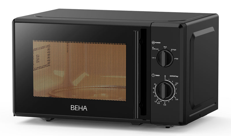 Beha mikrobølgeovn svart 20 L mekanisk MO 2025 220026
