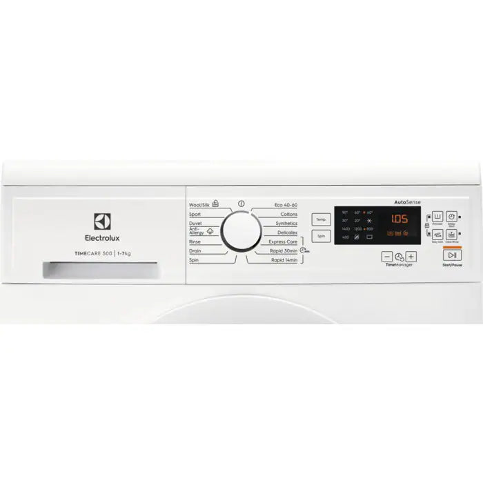 Electrolux Vaskemaskin TimeCare 500 Frontmatet  7 kg - EW2F3047R5