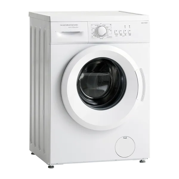 Scandomestic vaskemaskin i hvit 1200 omdr 6 kg WAH 1506 W