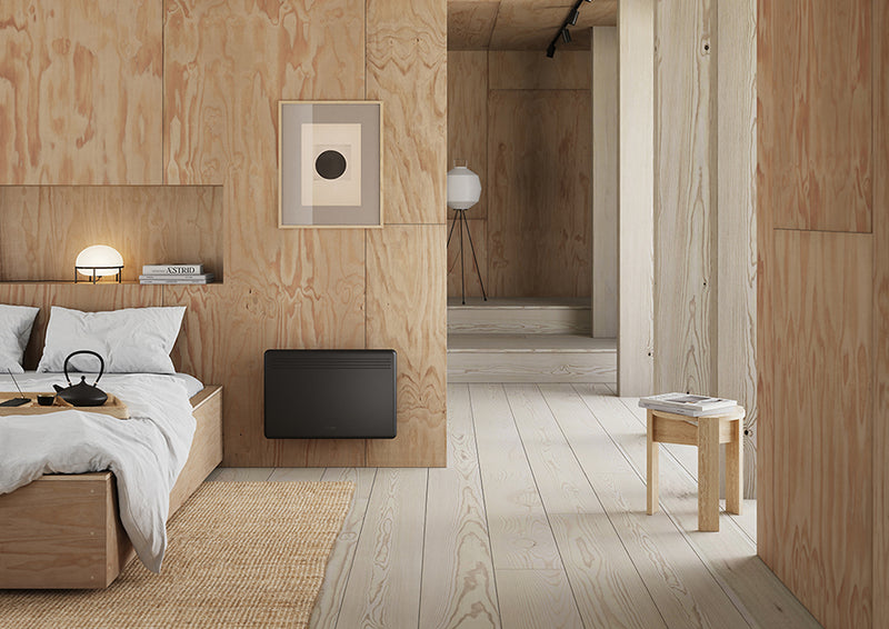 Beha panelovn classic HC 10 - 1000 W svart 810670