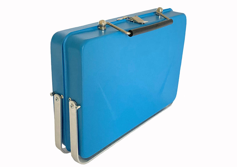 Homeline buddy flergangsgrill koffert blå 216005