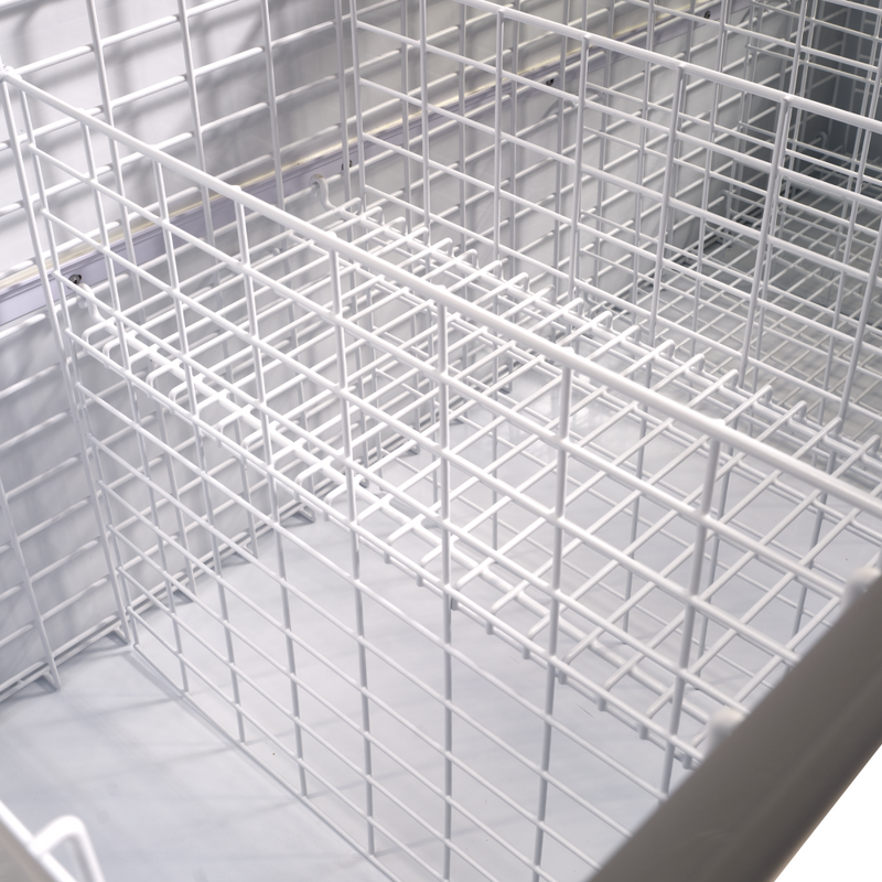 Scandomestic displayfryseboks grå 501 liter SIF700ADGC