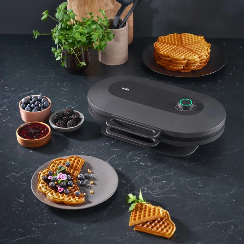 Wilfa Joy Double vaffeljern WM5DB-200 sort