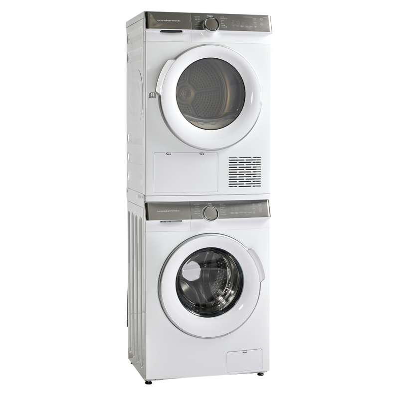 Scandomestic vaskemaskin hvit 8 kg 60 cm WMF1408WA