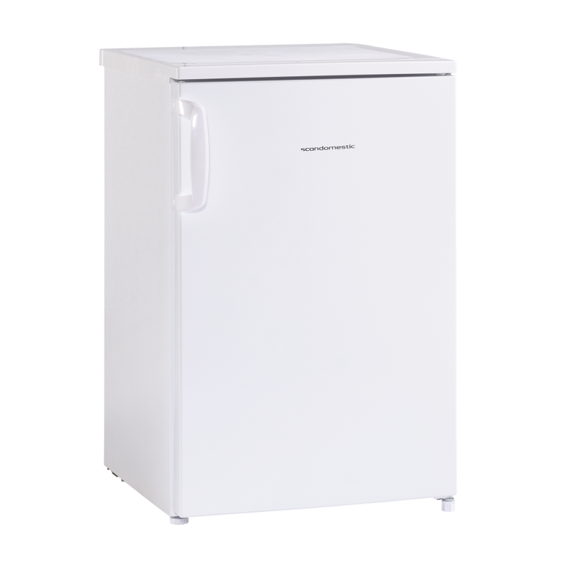 Scandomestic frittstående fryseskap hvit 84 cm FRT85WD