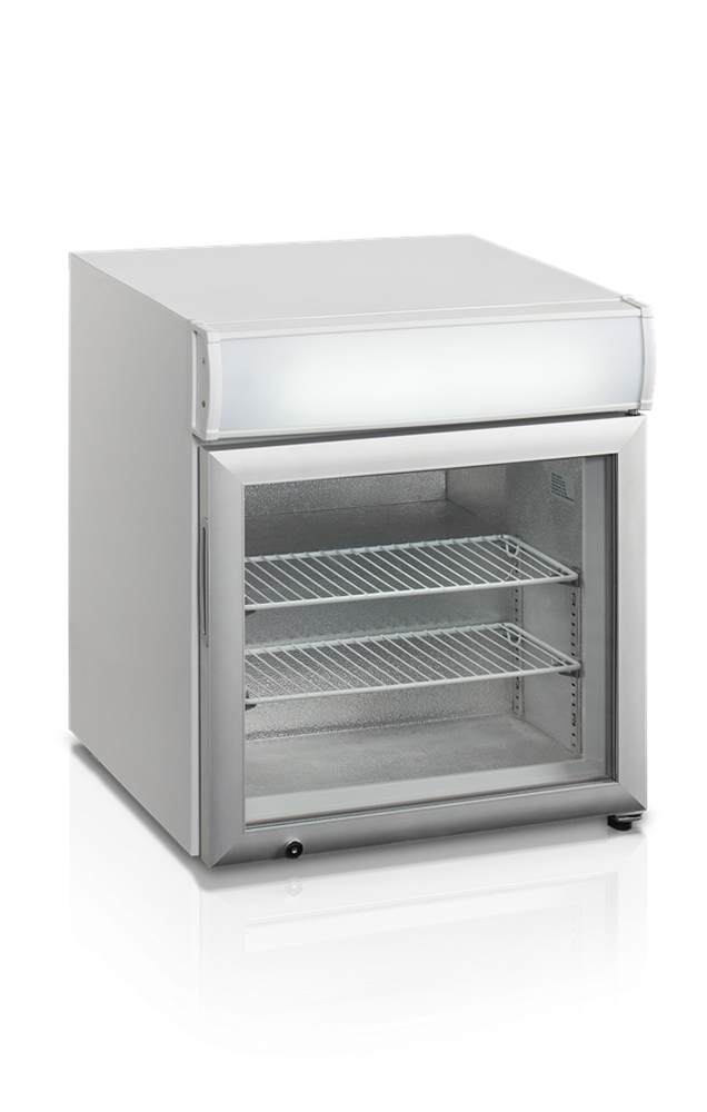 Tefcold Display Fryseskap, Hvit - UF50GCP