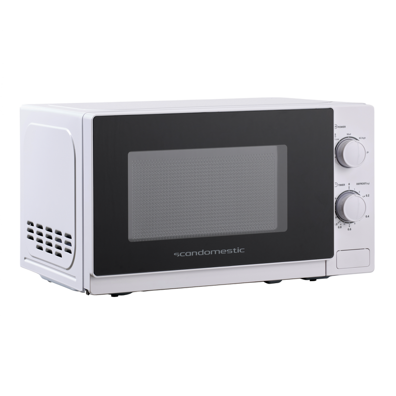 Scandomestic mikrobølgeovn hvit 700W MWS20W