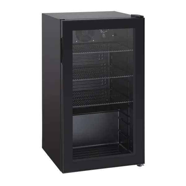 Scandomestic displaykjøleskap sort DC98BB