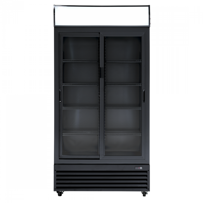 Scandomestic display kjøleskap 202 cm SD 802 BSLE