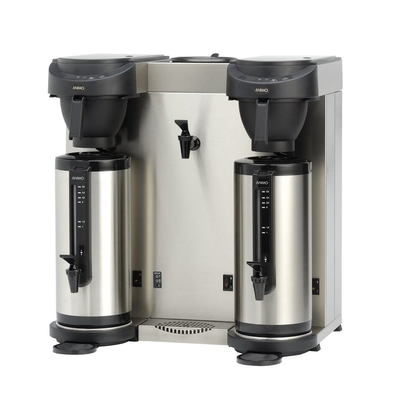 Animo dobbel termostrakter med tevannsuttak MT202W