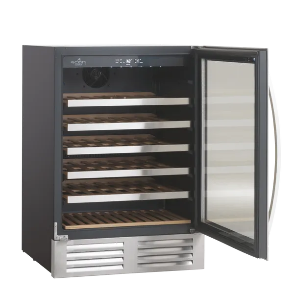 Scandomestic vinskap 1 sone med plass til 46 flasker SV 81 X