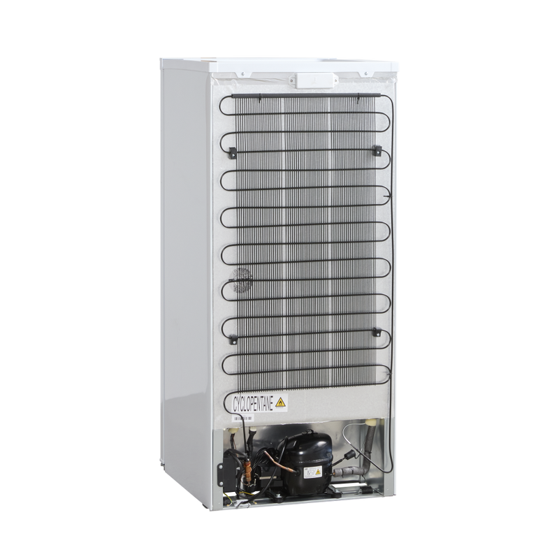 Scandomestic frittstående fryseskap hvit 125 cm FRF127WE