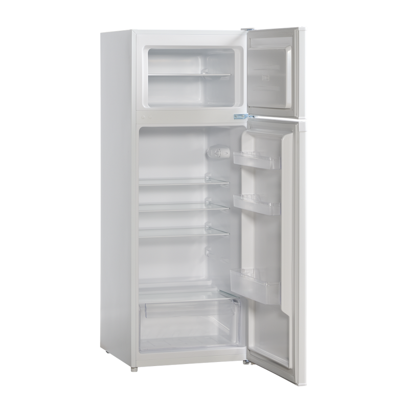 Scandomestic integrert kombinert kjøl- og fryseskap hvit 143 cm CBF206WE