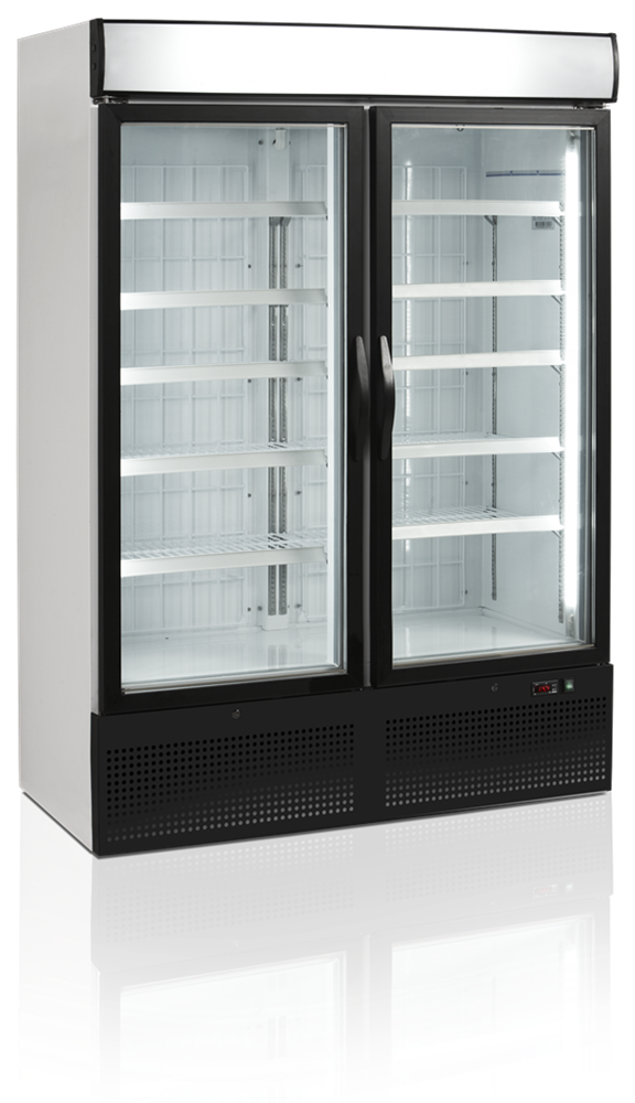 Tefcold displayfryseskap 1149 liter hvit NF5000G