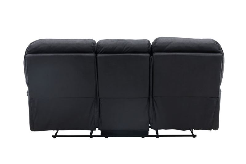 Venture Saranda Recliner 3-seter sofa Svart