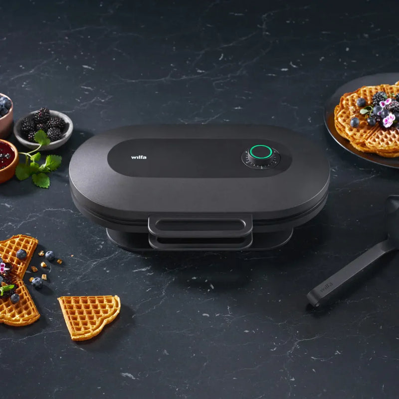 Wilfa Joy Double vaffeljern WM5DB-200 sort