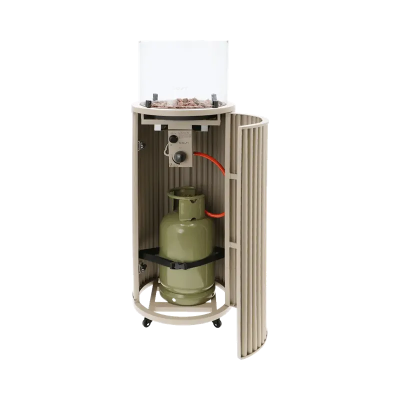 Trend Collection gasslanterne frittstående Cosipillar Curved beige 5981470