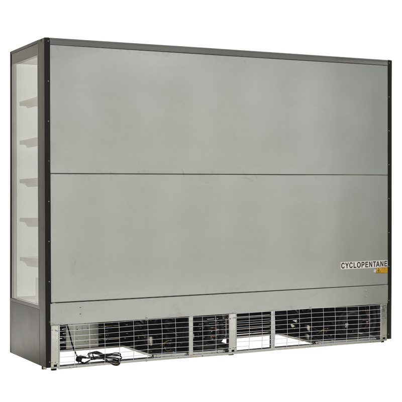 Scandomestic displaykjøelskap multideck 201 cm 4 dører MDC2584BB