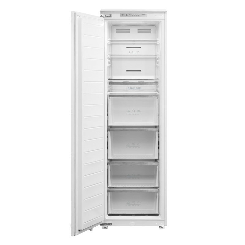 Scandomestic frittstående fryseskap hvit 179 cm FRI212NFWD