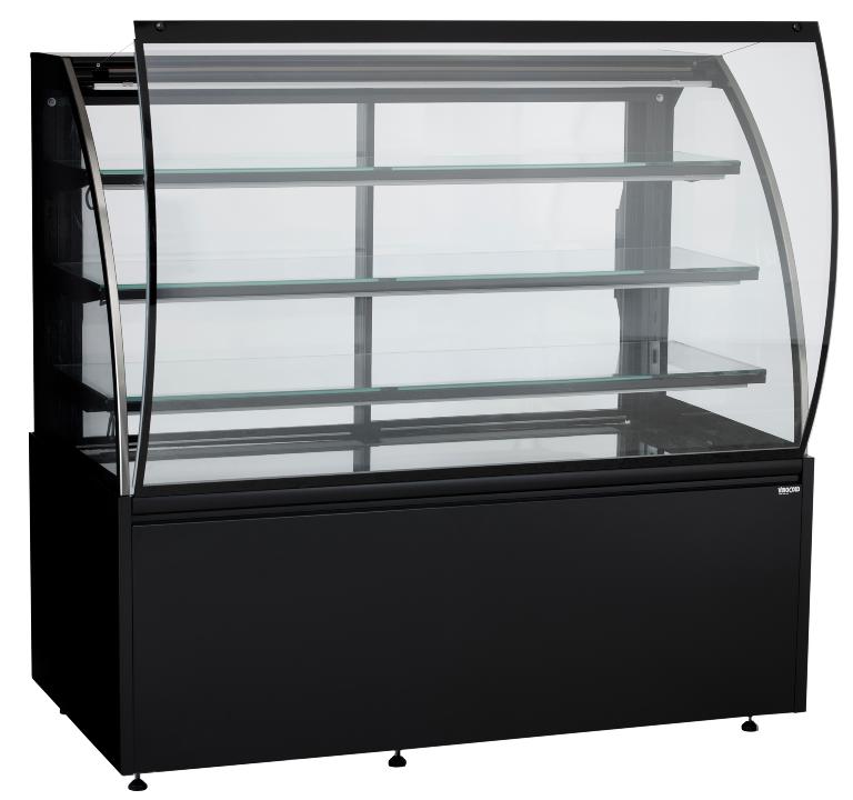 Vibocold kjøledisk Oslo med justerbare hyller sort 137 cm OSC 140CN NEW