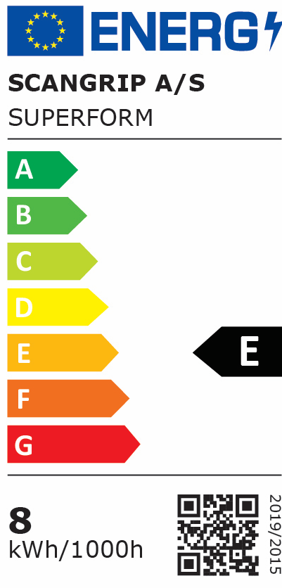 Scangrip LED-inspeksjonsarbeidslys 750 lumen 03.5406