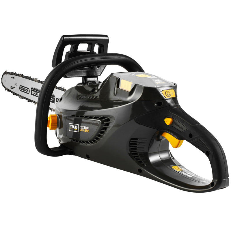 Texas motorsag batteri 58V CSZ5800 u/bat og lader 90070047