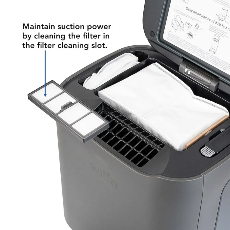 Wilfa Innobot automatisk tømmestasjon RVCD-D17