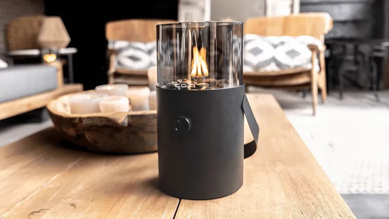 Trend Collection gasslanterne til utendørs bruk Cosiscoop original sort røkt 5981190