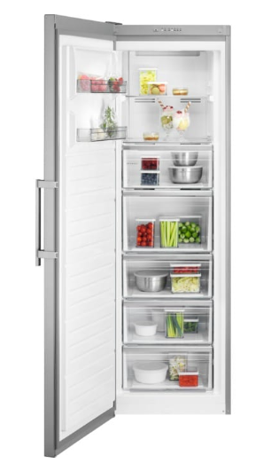 Aeg fryseskap 186 cm rustfritt stål med anti-fingerprint OG7NA281EX